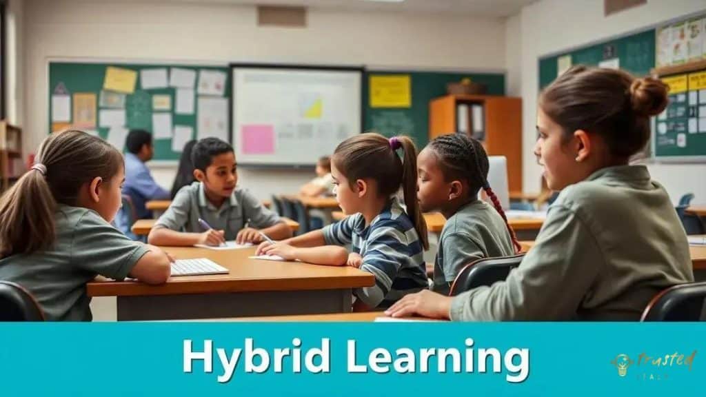 The growth of hybrid learning models in K-12 schools