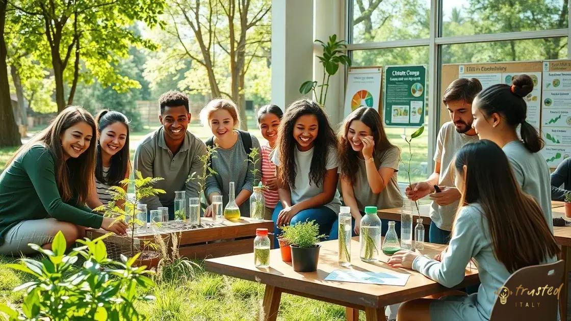 The importance of climate change education