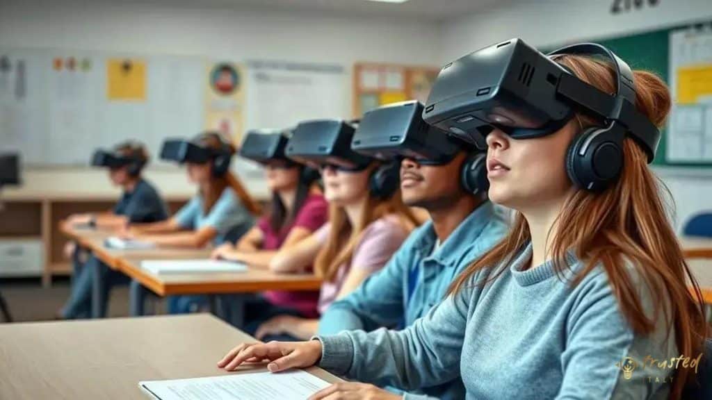How virtual reality is being used in education and training
