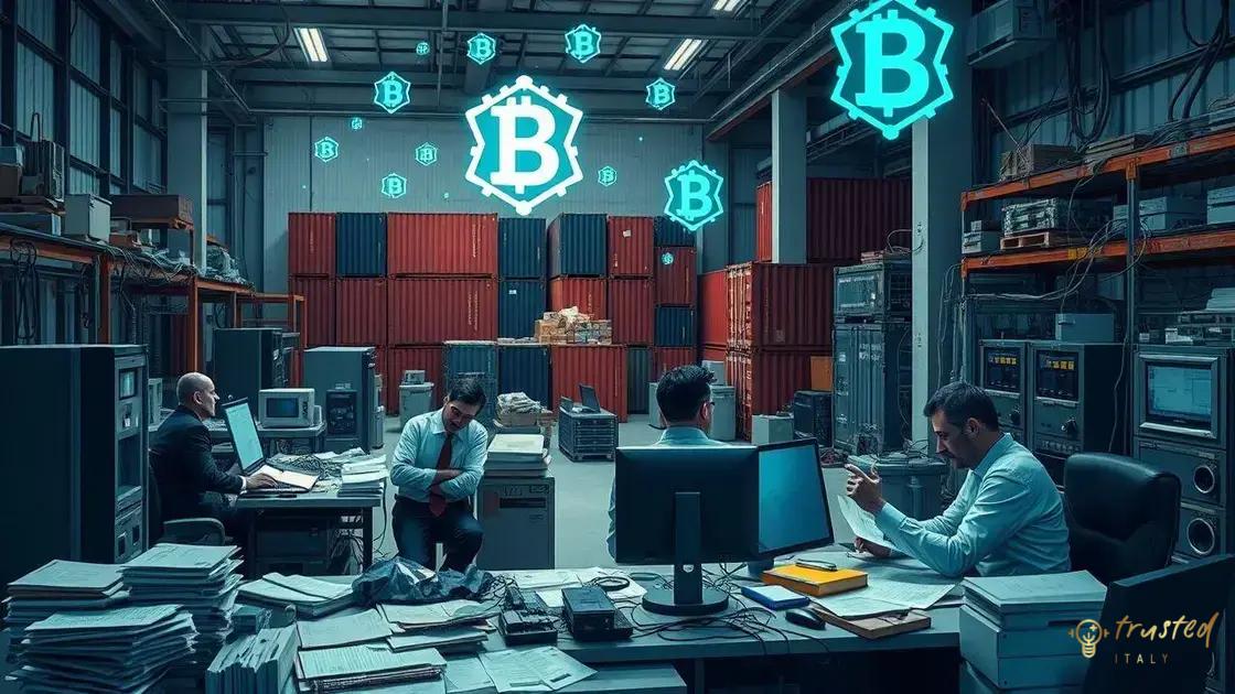Challenges of implementing blockchain in logistics