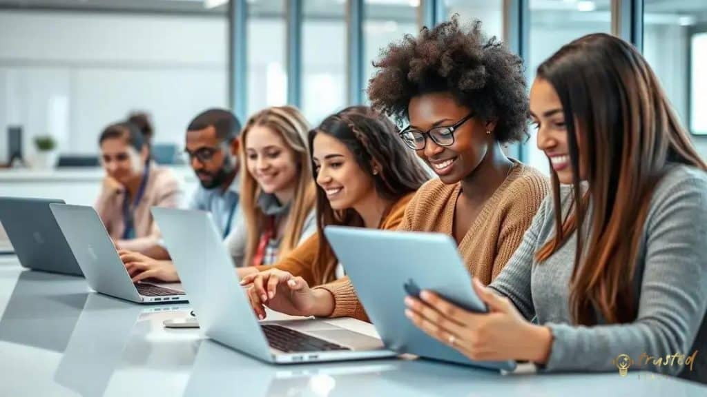 The expansion of free online learning platforms for career advancement