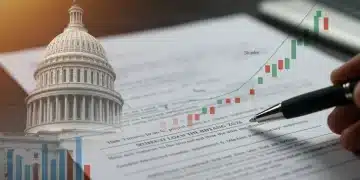 Student loan documents with rising interest rate graph and 2026 calendar, symbolizing financial impact.