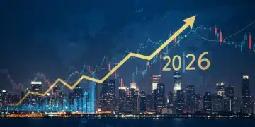US stock market chart showing 8% volatility spike in Q1 2026 with expert analysis