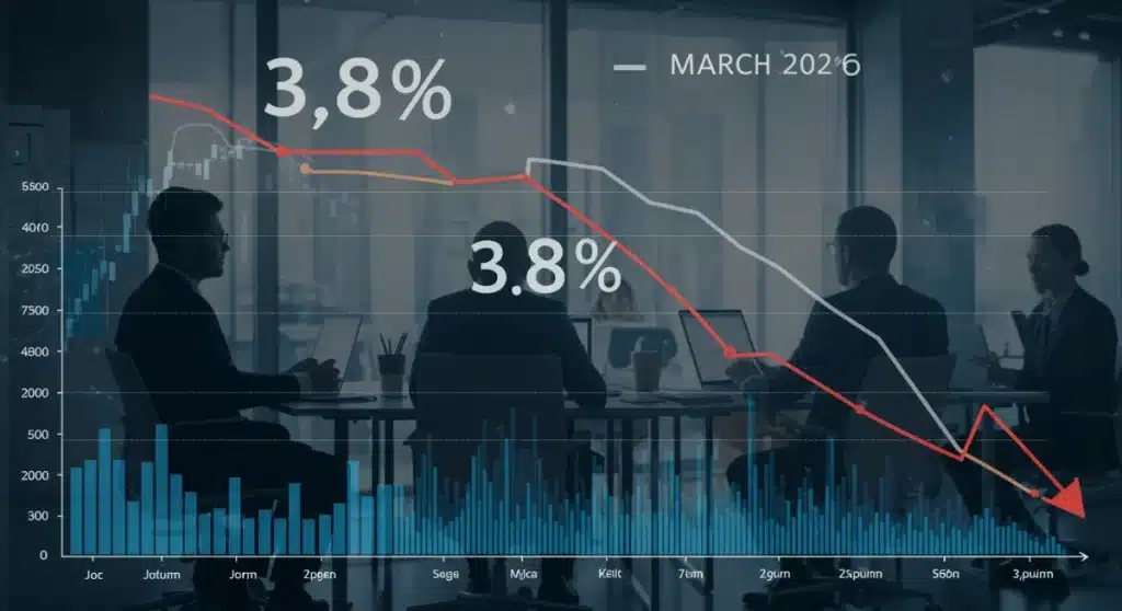 US Unemployment Rate Drops to 3.8% in March 2026: Economic Report
